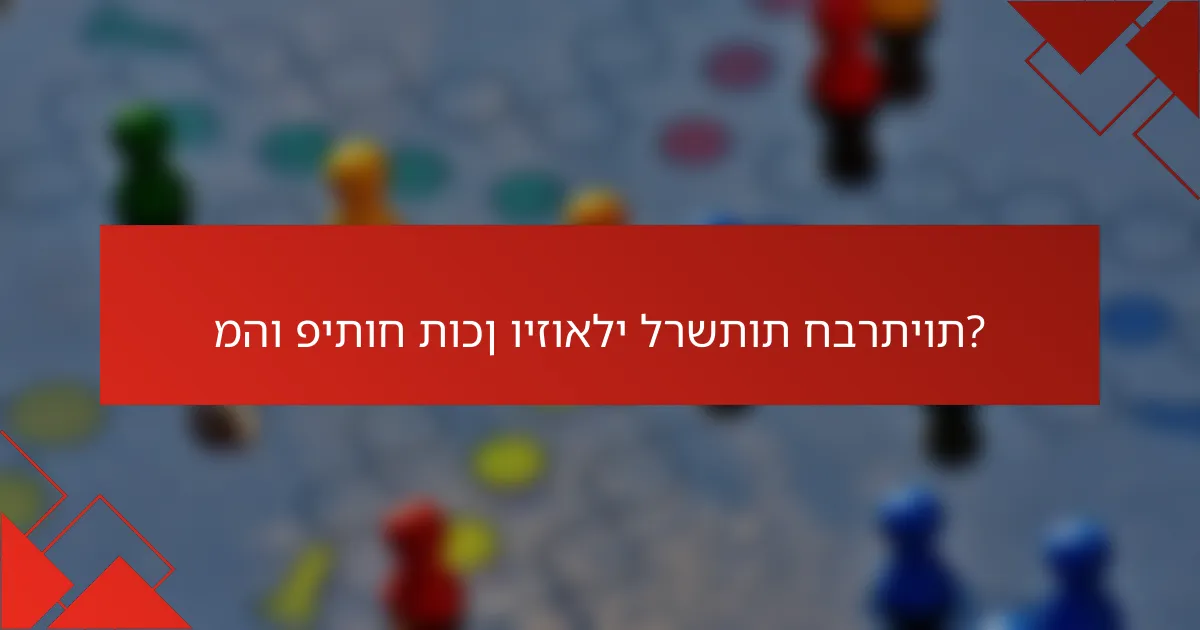 מהו פיתוח תוכן ויזואלי לרשתות חברתיות?